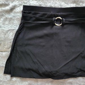 3/$10 Bundle Or Unbranded Black Skort 24" Waist 12" Length